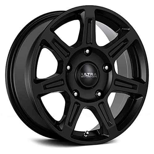 Ultra 217450SB TOIL VAN 16X6.5 5X160 65.10 Hub +45 Offset Black Wheel Rim