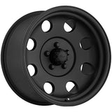 Pacer 068164B LT MOD BLACK 15X8 6X5.50 108.00 Hub -19 Offset Black Wheel Rim