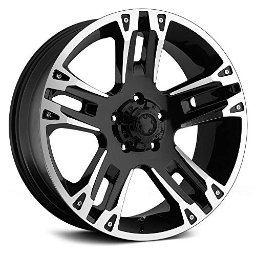 Ultra 234235B MAVERICK 16X8 5X4.50 81.50 Hub +10 Offset Black Wheel Rim