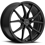 Advanti Racing 039 18X8 5X115 73.00 Hub +35 Offset Black Wheel Rim