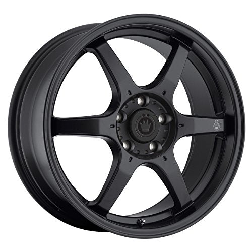 Konig 014 17X7.5 5X4.50 73.00 Hub +45 Offset Black Wheel Rim