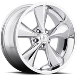 Boyd Coddington 001 17X7 5X4.50 73.10 Hub +00 Offset Chrome Plated Wheel Rim