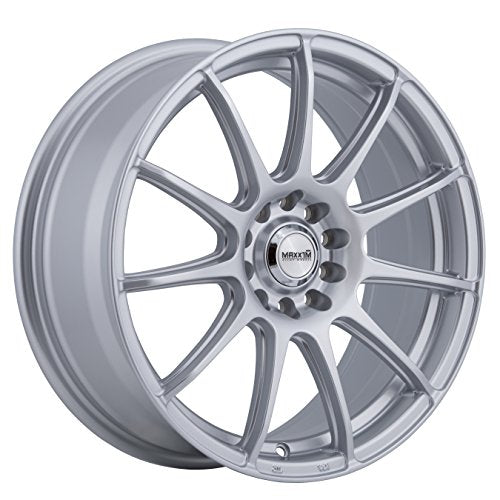 Maxxim 007 15X6.5 5X100 / 5X4.50 73.00 Hub +38 Offset Silver Wheel Rim