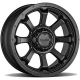 Ultra 227 20X9 6X135 / 6X5.50 106.10 Hub +01 Offset Black Wheel Rim