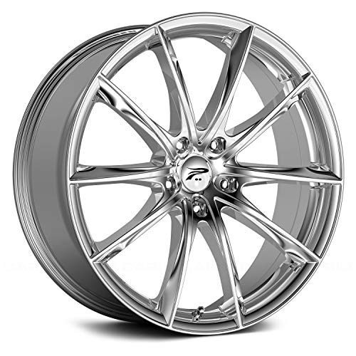 Platinum 052435SB FLUX 18X8 5X4.50 72.62 Hub +40 Offset Black Wheel Rim