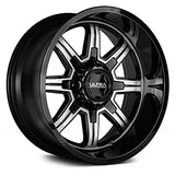 Ultra 229 16X8 5X135 / 5X5.50 87.00 Hub +10 Offset Black Wheel Rim
