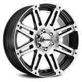 Ultra 238226U MACHINE TRAILER 15X6 5X4.50 81.50 Hub +00 Black Wheel Rim
