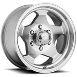 Ultra 87051K 15X8 5X4.50 83.00 Hub +19 Offset Machined Wheel Rim