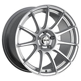 Maxxim 007 17X7 5X110 / 5X115 73.00 Hub +40 Offset Silver Wheel Rim