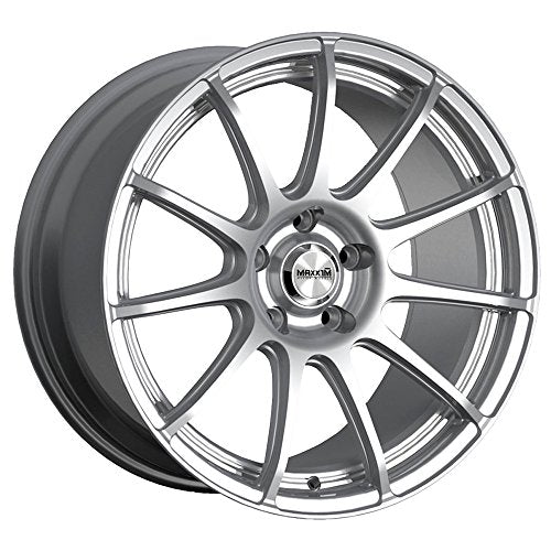 Maxxim 007 16X7 5X110 / 5X115 73.00 Hub +40 Offset Silver Wheel Rim