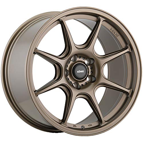 Konig 128 17X8 5X4.50 73.10 Hub +43 Offset Bronze Wheel Rim