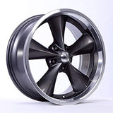 Boyd Coddington 001 17X8 5X4.50 73.10 Hub +00 Offset Gun Metal Wheel Rim