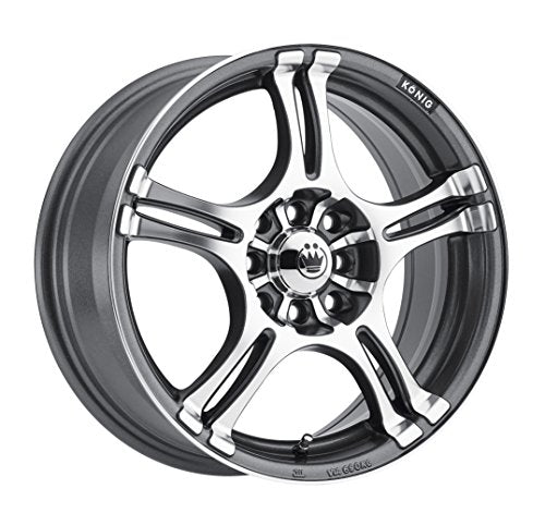 Konig 038 16X7 4X100/4X4.50 73.00 Hub +40 Offset Anthracite Wheel Rim