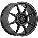 Konig 127 15X7 4X100 73.10 Hub +38 Offset Black Wheel Rim