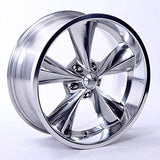 Boyd Coddington 001 17X8 5X4.50 73.10 Hub +00 Offset Polished Wheel Rim