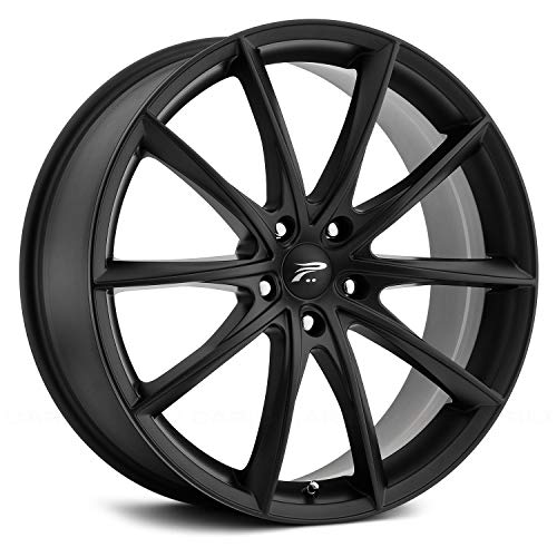 Platinum 052 17X8 5X100 63.30 Hub +35 Offset Black Wheel Rim