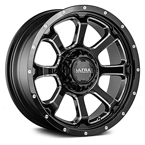 Ultra 226 17X9 6X135 / 6X5.50 106.10 Hub +12 Offset Black Wheel Rim