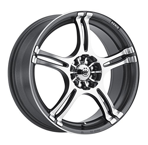 Konig 038 16X7 5X108/5X115 73.00 Hub +40 Offset Anthracite Wheel Rim
