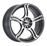 Konig 038 16X7 5X100/5X4.50 73.00 Hub +40 Offset Anthracite Wheel Rim