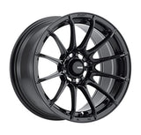 Konig 085 15X7 4X100 73.00 Hub +35 Offset Black Wheel Rim