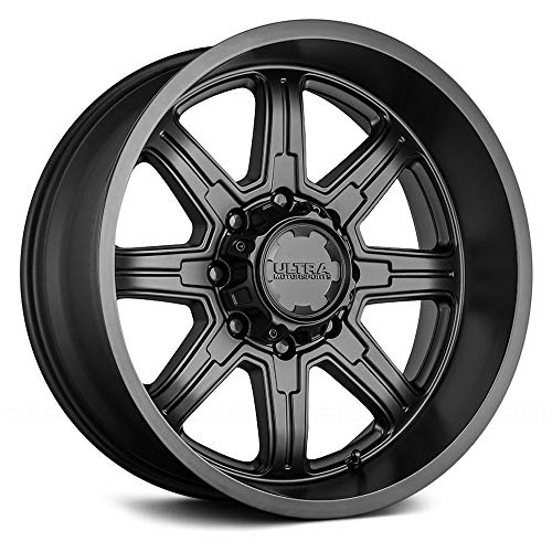 Ultra 228229SB MENACE 20X10 6X135 / 6X5.50 106.10 Hub -25 Black Wheel Rim