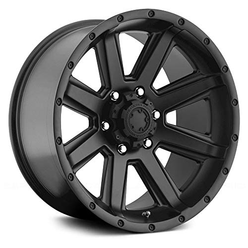 Ultra 002195SB CRUSHER 15X8 5X4.50 81.50 Hub -19 Offset Black Wheel Rim