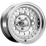 Pacer 040162M ALUMINUM MOD 15X7 5X5.00 83.06 Hub -07 Offset Mirror Wheel Rim