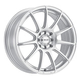 Maxxim 007 16X7 4X100 / 4X108 73.00 Hub +40 Offset Silver Wheel Rim