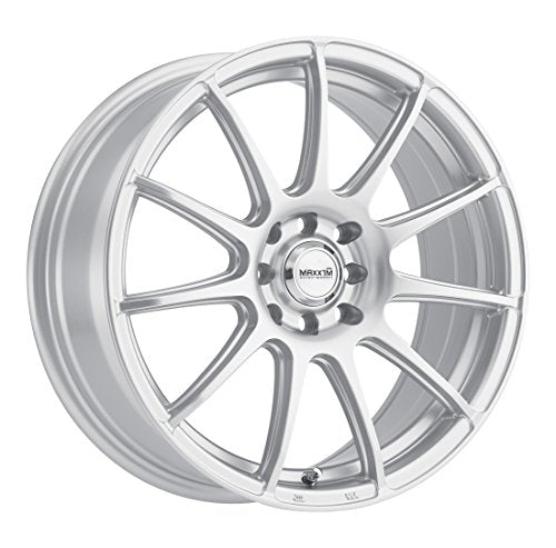 Maxxim 007 16X7 4X100 / 4X4.50 73.00 Hub +40 Offset Silver Wheel Rim