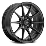 Advanti Racing 049 15X7 4X100 73.00 Hub +35 Offset Black Wheel Rim
