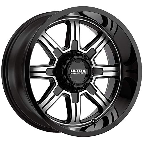 Ultra 229 20X10 6X135 / 6X5.50 106.10 Hub -25 Offset Black Wheel Rim