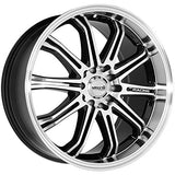 Maxxim 013 16X7 5X100 / 5X4.50 73.00 Hub +40 Offset Polished Wheel Rim