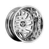 1 X TIS 544C Dually 17X6.5 8X210 154.3 Hub -140 Offset Chrome Plated Wheel Rim