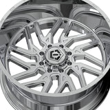 1 X TIS 544C 20X9 6X135 106.2 Hub +17 Offset Chrome Plated Wheel Rim