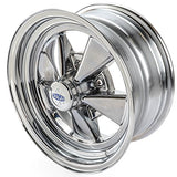 Cragar 01461C S/S 15X8 5X4.75 90.91 Hub -06 Offset Chrome Plated Wheel Rim