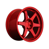 1 X 9SIX9 SIX-1 17X8 5-114.3 35 Offset Candy Apple Red Wheel Rim