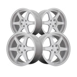 1 X 9SIX9 SIX-1 18X8.5 5-108 35 Offset Competition White Wheel Rim