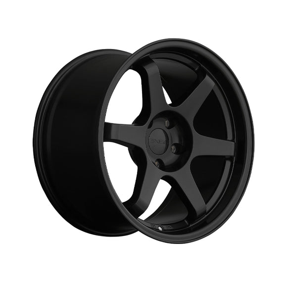 1 X 9SIX9 SIX-1 18X10 5-114.3 35 Offset Matte Black Wheel Rim
