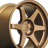 1 X 9SIX9 SIX-1 19X10 5-120 35 Offset Matte Bronze Wheel Rim