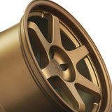 1 X 9SIX9 SIX-1 17X8 5-114.3 25 Offset Matte Bronze Wheel Rim