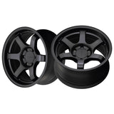 1 X 9SIX9 SIX-1 Truck 17X8.5 6-139.7 -10 Offset Matte Black Wheel Rim
