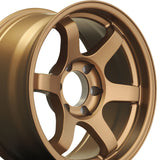 1 X 9SIX9 SIX-1 Truck 17X8.5 6-139.7 -10 Offset Matte Bronze Wheel Rim