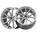 Advanti Racing 040 18X8 5X108 73.00 Hub +45 Offset Silver Wheel Rim