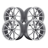 Advanti Racing 040 18X8 5X108 73.00 Hub +45 Offset Silver Wheel Rim