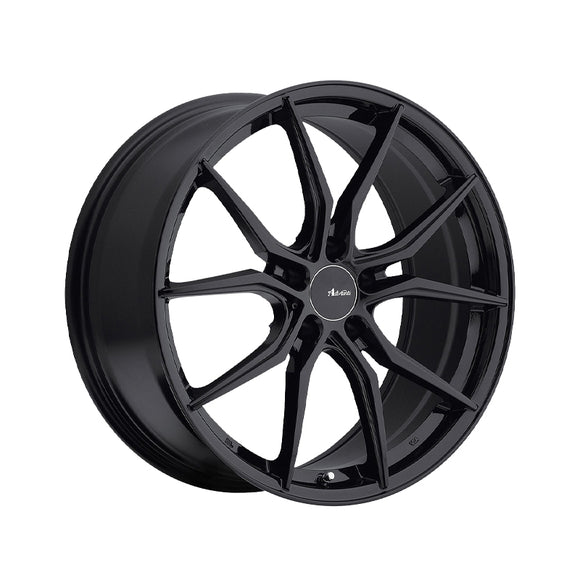 Advanti Racing 039 18X8 5X4.50 73.00 Hub +35 Offset Black Wheel Rim
