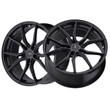 Advanti Racing 039 18X8 5X112 66.56 Hub +45 Offset Black Wheel Rim