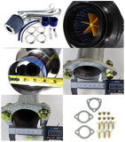 Coolstuffguru Compatible with Honda Accord 2.2L L4 Cold Air Intake+Catback Exhaust System Titanium Tip