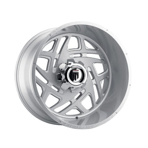 1 X AMERICAN TRUXX COSMOS 24X14 8-170 125.2 Hub -76 Offset Metallic Wheel Rim