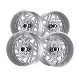 1 X AMERICAN TRUXX COSMOS 24X14 8-170 125.2 Hub -76 Offset Metallic Wheel Rim