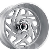 1 X AMERICAN TRUXX COSMOS 24X14 8-170 125.2 Hub -76 Offset Metallic Wheel Rim